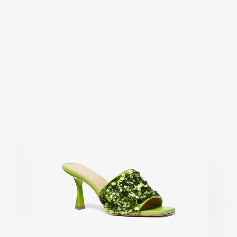 Michael Kors Limited-Edition Tessa Hand-Embellished Mule Heel